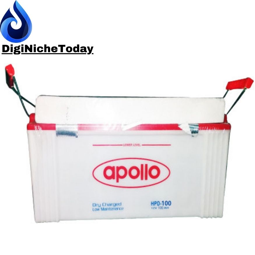 Apollo HPD-100 Dry Charged Battery