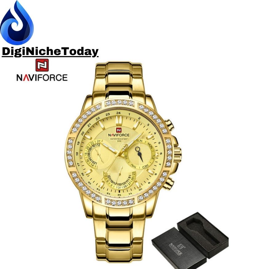 Naviforce 9196 CH – Gold